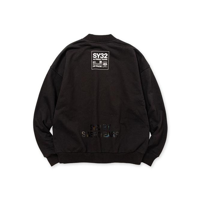 SY32 by SWEET YEARS スウェット トレーナー プルオーバー おしゃれ ブランド ゴルフ スポーツ ビックシルエット 12003 SY32 by SWEET YEARS（エスワイサーティトゥバイスィートイヤーズ