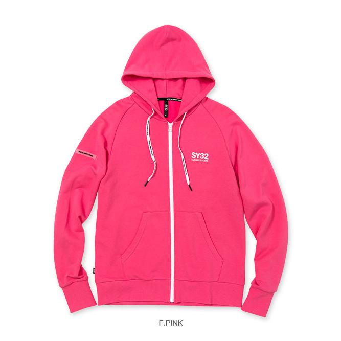SY32 by SWEET YEARS パーカー スウェット おしゃれブランド ゴルフ スポーツ ジップアップ フラッシュカラー 12004 SY32 by SWEET YEARS（エスワイサーティトゥバイスィートイヤーズ
