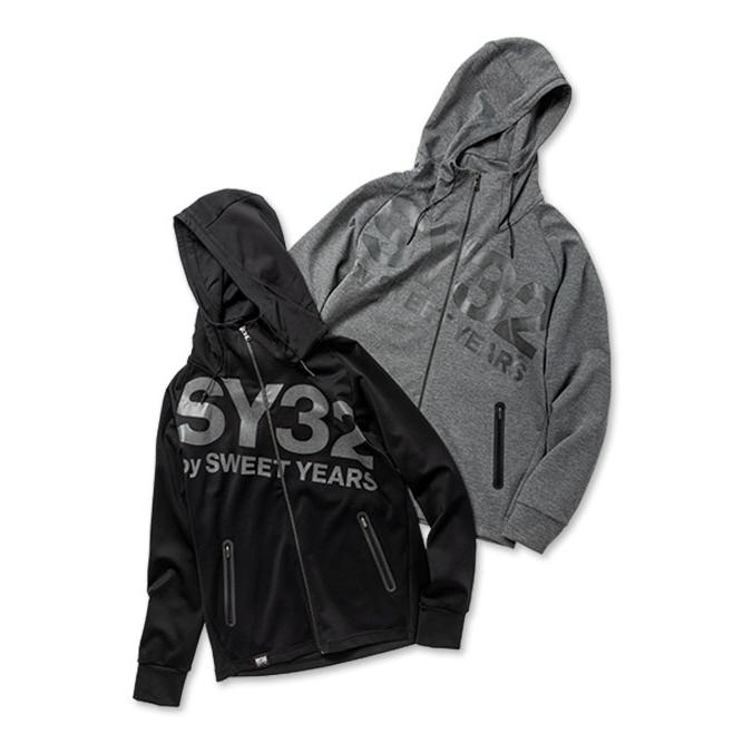 SY32 by SWEET YEARS パーカー ジップアップ メンズ ブランド おしゃれ ゴルフ スポーツ 12501 SY32 by SWEET YEARS（エスワイサーティトゥバイスィートイヤーズ