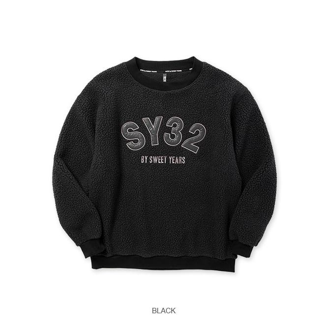 新品☆【SY32】ストレッチ フリース プルオーバー SY32 by SWEET YEARS（エスワイサーティトゥバイスィートイヤーズ