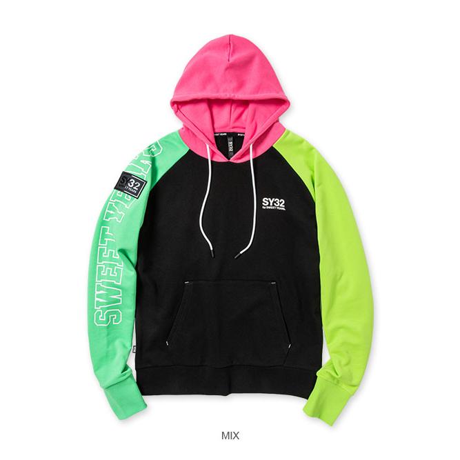 SY32 by SWEET YEARS パーカー スウェット プルオーバー ブランド おしゃれ ゴルフ サッカー スポーツ 13012 アームロゴ SY32 by SWEET YEARS（エスワイサーティトゥバイスィートイヤーズ