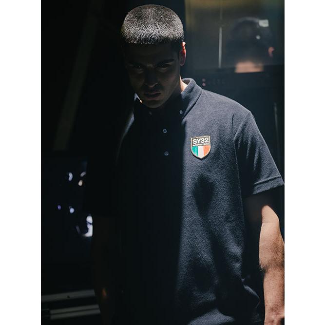 SY32 by SWEET YEARS ポロシャツ 半袖 メンズ レディース おしゃれ ブランド ゴルフ 13025 パイル SY32 by SWEET YEARS（エスワイサーティトゥバイスィートイヤーズ