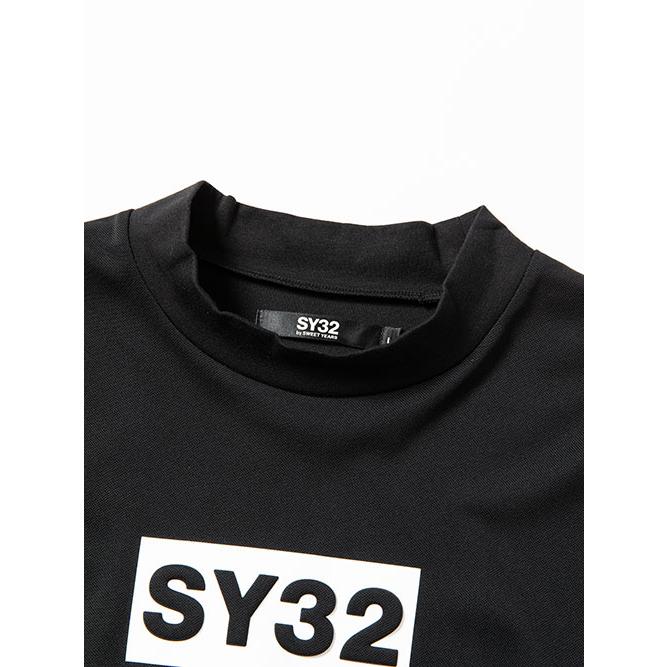 SY32 by SWEET YEARS Tシャツ 長袖 メンズ レディース モックシャツ おしゃれ ブランド ゴルフ 13041 SY32 by SWEET YEARS（エスワイサーティトゥバイスィートイヤーズ