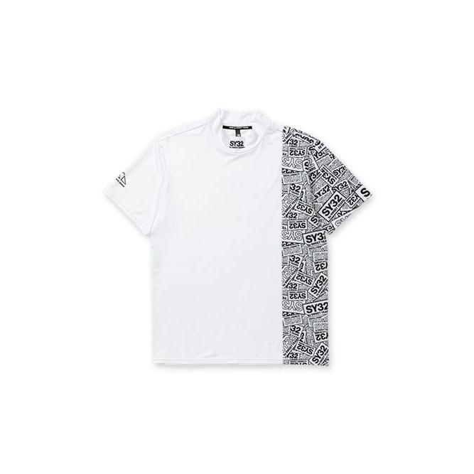 SY32 by SWEET YEARS Tシャツ 半袖 メンズ レディース 切替デザイン