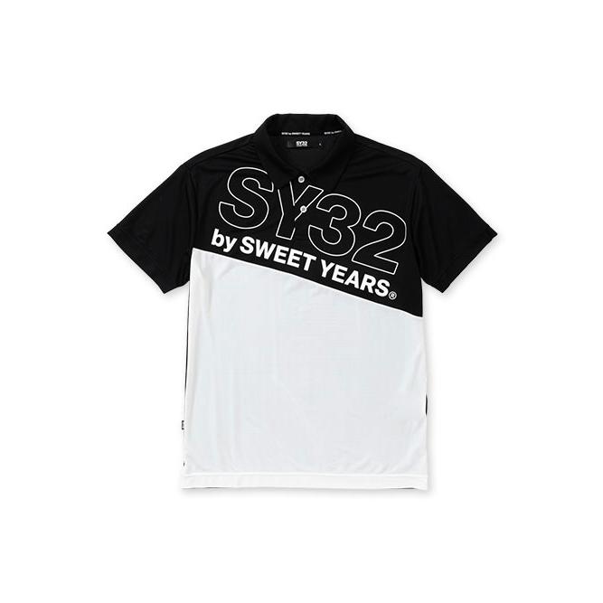 SY32 by SWEET YEARS ポロシャツ ギアTシャツ 半袖 メンズ