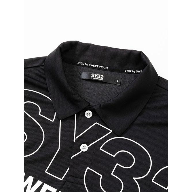 SY32 by SWEET YEARS ポロシャツ ギアTシャツ 半袖 メンズ