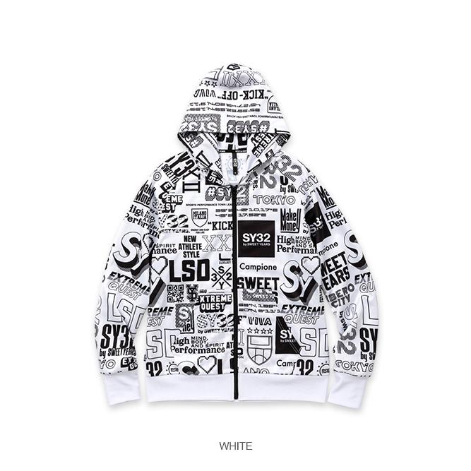SY32 by SWEET YEARS パーカー ジップアップ メンズ おしゃれ ブランド セットアップ ゴルフ スポーツ 13490 お取り寄せ商品 SY32 by SWEET YEARS（エスワイサーティトゥバイスィートイヤーズ