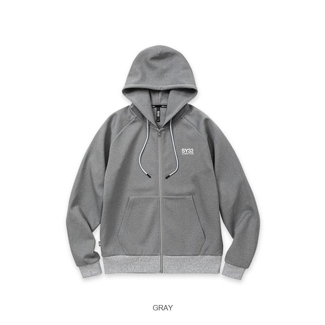SY32 by SWEET YEARS スウェット パーカー メンズ おしゃれ ブランド スポーツ トレーニング ゴルフ ダブルニット ジップアップ 13492 お取り寄せ商品 SY32 by SWEET YEARS（エスワイサーティトゥバイスィートイヤーズ