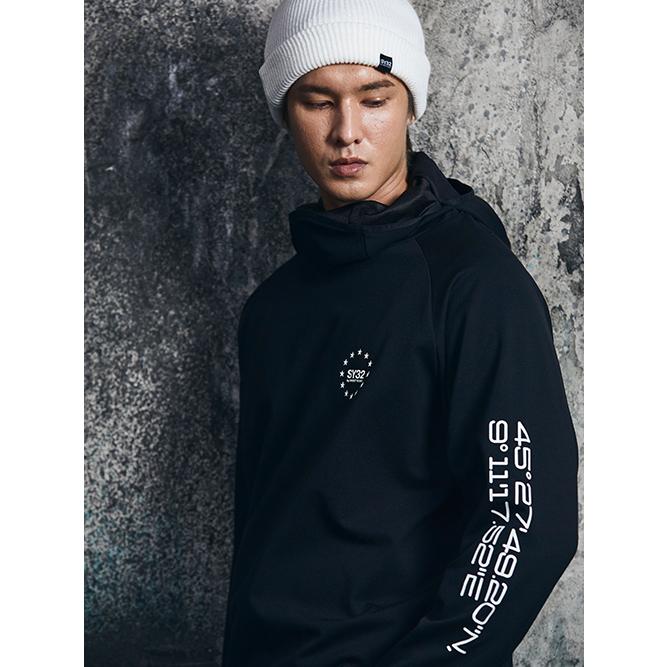 ＳＹ３２　ゴルフ　プルオーバー SY32 by SWEET YEARS ゴルフウェア メンズ パーカー スウェット