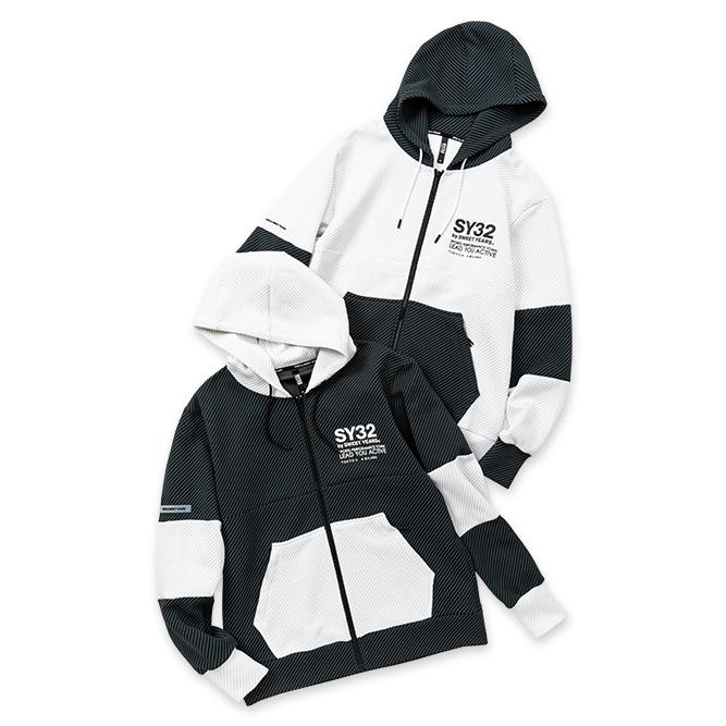 SY32 スウィートイヤーズ スウェット パーカー スウェット パーカー メンズ フルジップ フーディ SY32 by SWEET YEARS