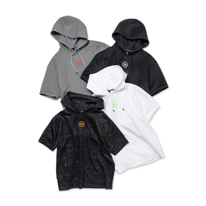 SY32 by SWEET YEARS ダンボールニット プルオーバーパーカー Tシャツ メンズ ブランド おしゃれ かっこいい ゴルフ スポーツ サッカー 14113 お取り寄せ商品 SY32 by SWEET YEARS（エスワイサーティトゥバイスィートイヤーズ