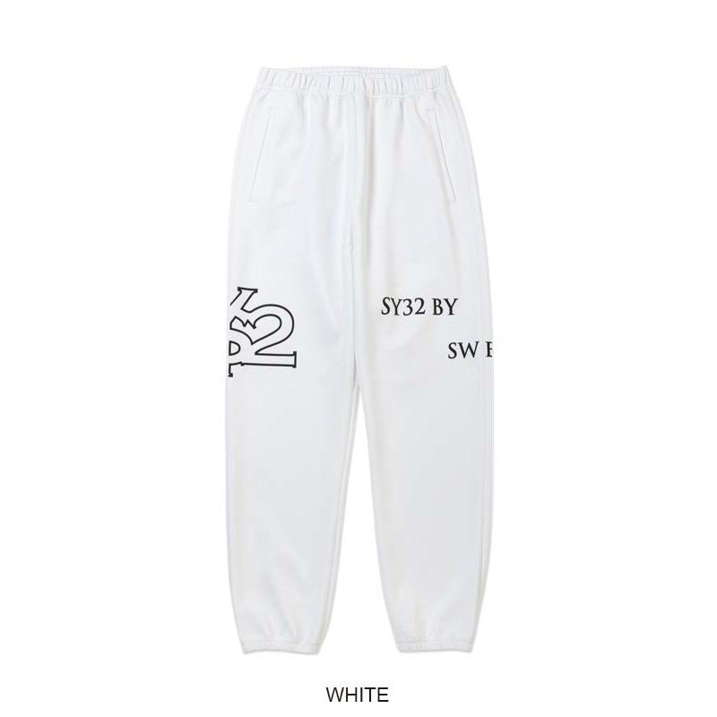 SY32 by SWEET YEARS パンツ スウェット 長ズボン メンズ レディース おしゃれ かっこいい ブランド 15005【お取り寄せ】 SY32 by SWEET YEARS（エスワイサーティトゥバイスィートイヤーズ