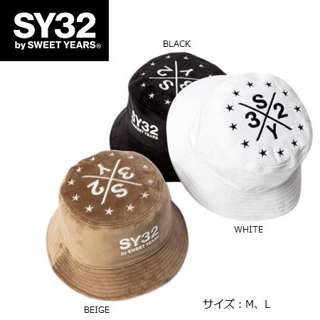 SY32 by SWEET YEARS ハット 帽子 メンズ レディース おしゃれ かっこいい かわいい ブランド 15534【お取り寄せ】 SY32 by SWEET YEARS（エスワイサーティトゥバイスィートイヤーズ