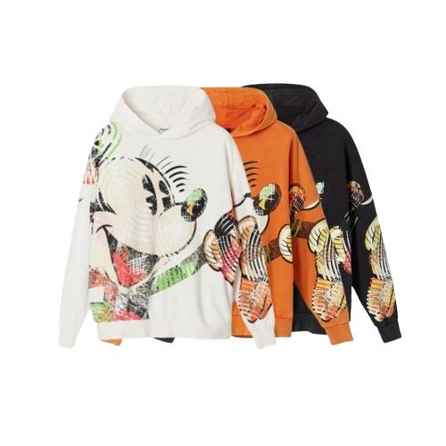 Desigual パーカ レディース メンズ ユニセックス プルオーバー おしゃれ ブランド 24SWSK571001 お取り寄せ商品 Desigual（デシグアル） パーカ レディース メンズ ユニセックス プル