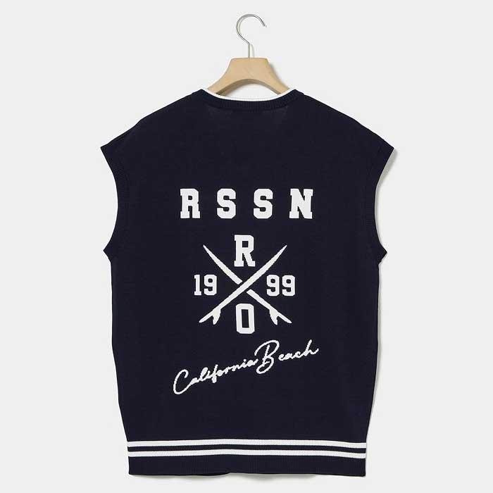 Rosasen（ロサーセン） ベスト ニット ノースリーブ メンズ おしゃれ