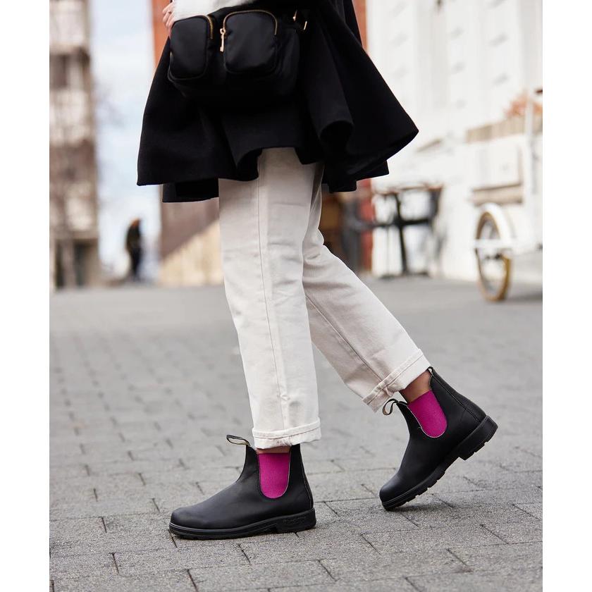 Blundstone ブランドストーン ブーツ シューズ 革靴 メンズ レディース おしゃれ ブランド サイドゴア BS2208131 original BLACK/FUKUCIA BLUNDSTONE（ブランドストーン） ブーツ シューズ 革靴 メンズ