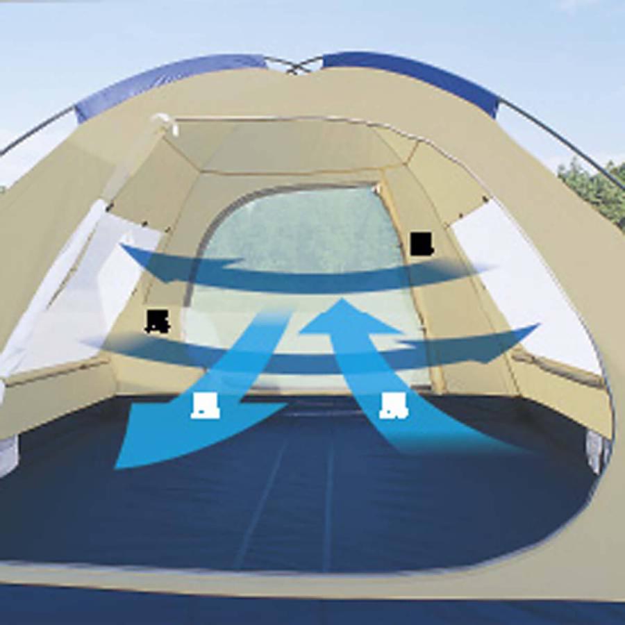 CAPTAIN STAG（キャプテンスタッグ） テント ドーム スクリーン