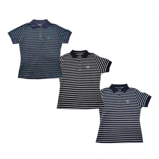 DOCUS ポロシャツ 半袖 ゴルフ レディース おしゃれ ブランド かっこいい かわいい DCL22S004 DOCUS（ドゥーカス） ポロシャツ 半袖 ゴルフ レディース おしゃれ