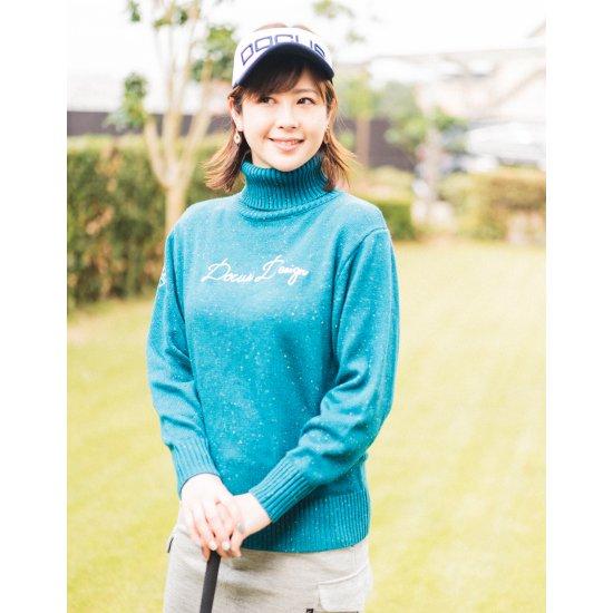 DOCUS（ドゥーカス） タートルネックセーター レディース ゴルフウェア