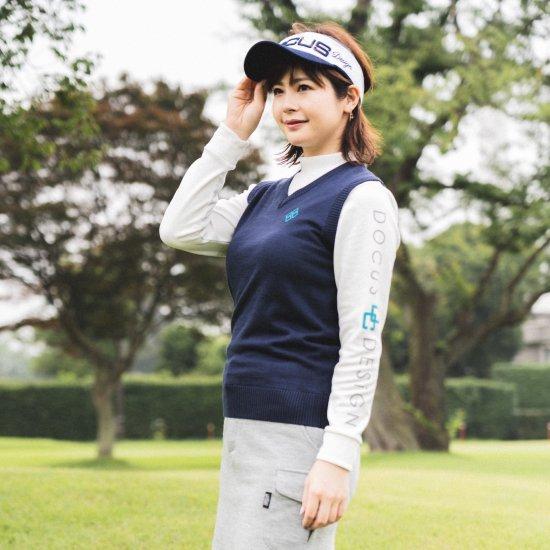 DOCUS（ドゥーカス） モックネック Tシャツ 長袖 プルオーバー