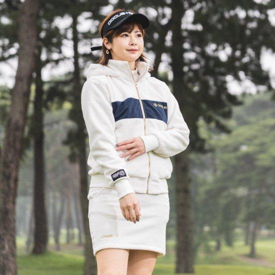 DOCUS ドゥーカス ウォームフリーススカート レディース ゴルフウェア おしゃれ かわいい DCL23A006 DOCUS（ドゥーカス） ウォームフリーススカート レディース ゴルフ