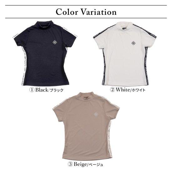 DOCUS モックシャツ ゴルフ レディース おしゃれ ブランド かわいい DCL23S011 DOCUS（ドゥーカス） モックシャツ ゴルフ レディース おしゃれ