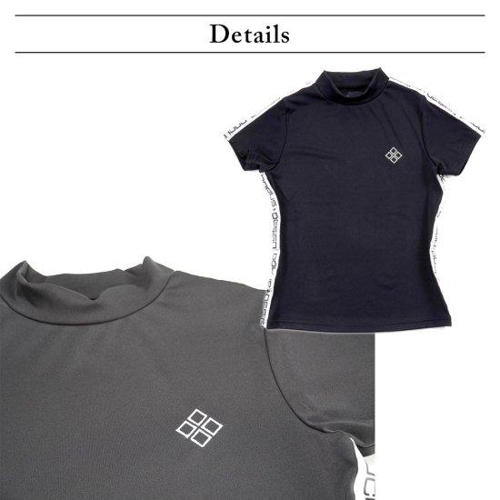 DOCUS モックシャツ ゴルフ レディース おしゃれ ブランド かわいい DCL23S011 DOCUS（ドゥーカス） モックシャツ ゴルフ レディース おしゃれ