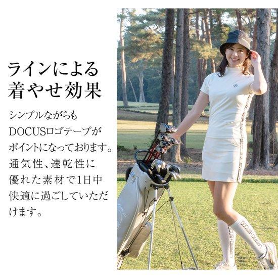 DOCUS（ドゥーカス） モックシャツ ゴルフ レディース おしゃれ