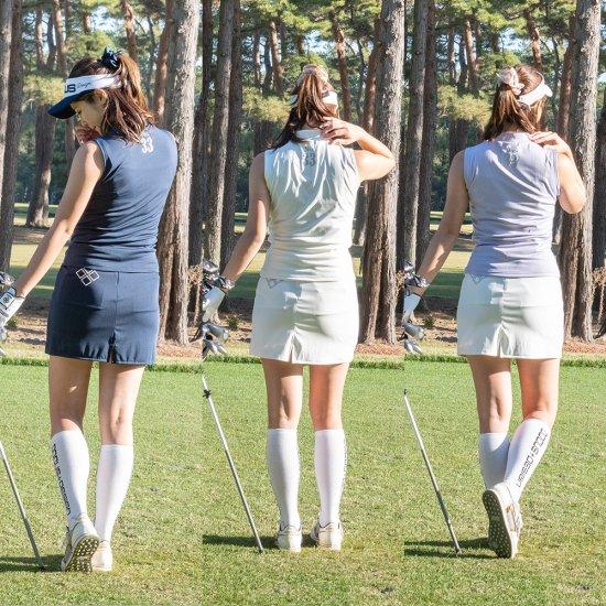 DOCUS（ドゥーカス） ノースリーブ ゴルフ レディース おしゃれ