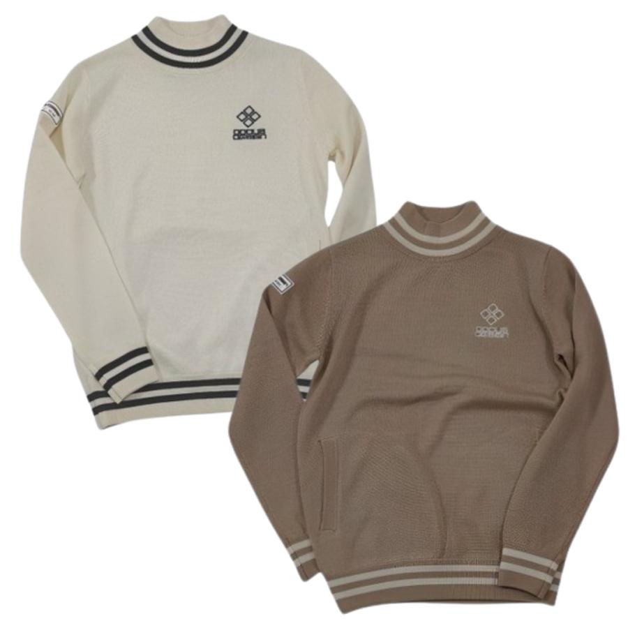 お取り寄せ DOCUS ドゥーカス ライン セーター レディース ゴルフ ゴルフウェア シンプル かっこいい 24aw DCL24A004 DOCUS（ドゥーカス） お取り寄せ ライン セーター レディース ゴルフ