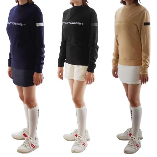 DOCUS（ドゥーカス） ゴルフ レディース ゴルフウェア トップス モック