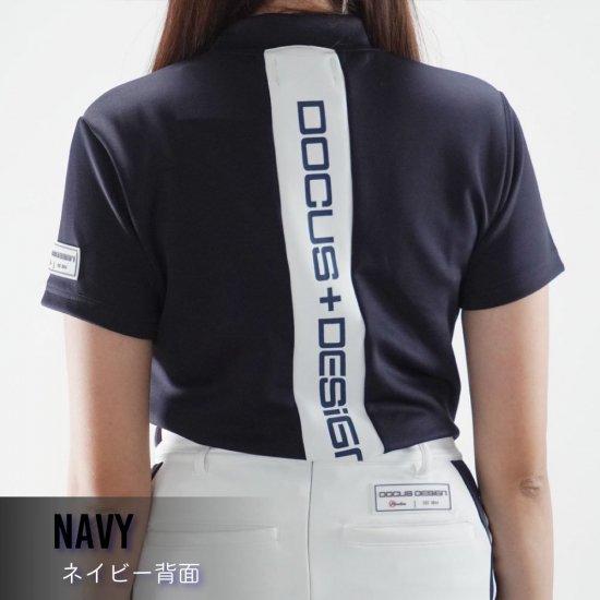 DOCUS ゴルフウェア レディース モックシャツ Tシャツ 半袖 おしゃれ  上品 かわいい ブランド DCL25S001【お取り寄せ】_4