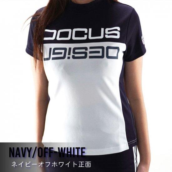 DOCUS（ドゥーカス） ゴルフウェア レディース モックネック Tシャツ