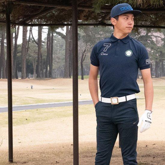 DOCUS ポロシャツ 半袖 ゴルフ メンズ おしゃれ ブランド かっこいい DCM22S009 DOCUS（ドゥーカス） ポロシャツ 半袖 ゴルフ メンズ おしゃれ