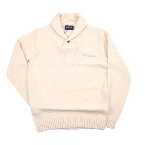 DOCUS（ドゥーカス） ロールカラーニット セーター ゴルフウェア