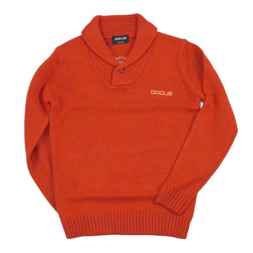 DOCUS（ドゥーカス） ロールカラーニット セーター ゴルフウェア