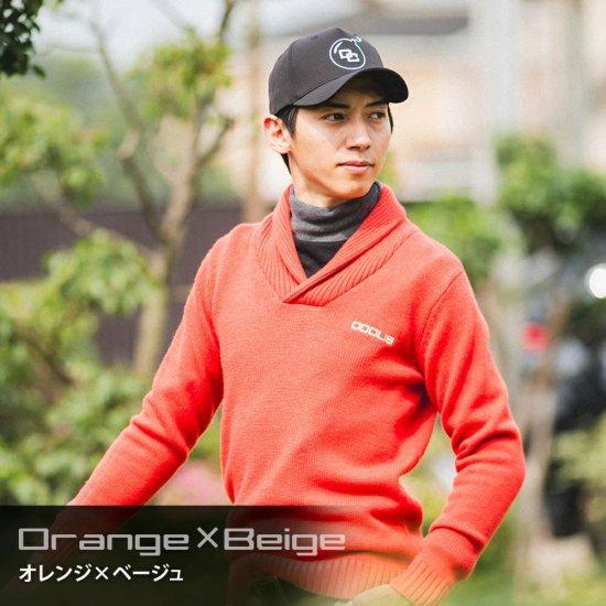 DOCUS（ドゥーカス） ロールカラーニット セーター ゴルフウェア