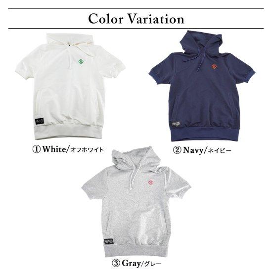 DOCUS パーカー プルオーバー 半袖 ゴルフ メンズ おしゃれ ブランド かっこいい DCM23S012 DOCUS（ドゥーカス） パーカー プルオーバー 半袖 ゴルフ メンズ