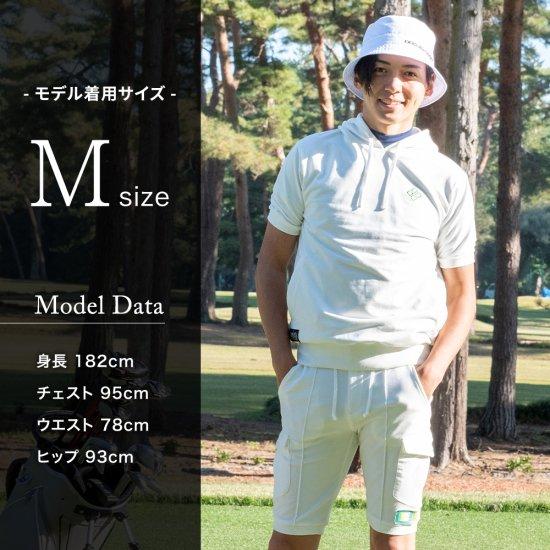 DOCUS（ドゥーカス） パーカー プルオーバー 半袖 ゴルフ メンズ