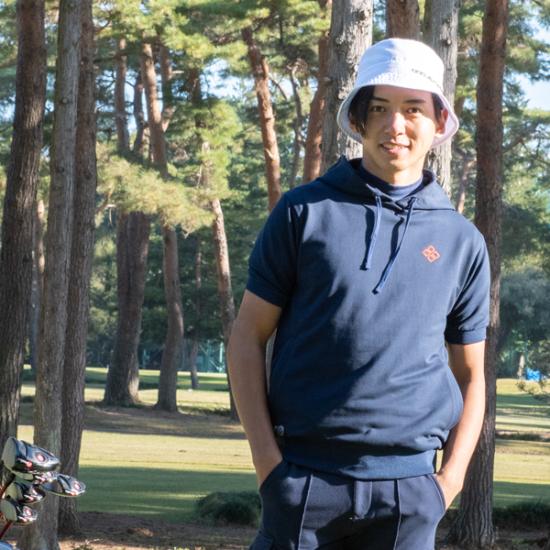 DOCUS（ドゥーカス） パーカー プルオーバー 半袖 ゴルフ メンズ