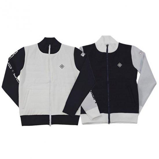 DOCUS ゴルフウェア ボリューム ジャケット メンズ レディース ブランド シンプル かっこいい dcm24a001-asu お取り寄せ商品 DOCUS（ドゥーカス） ゴルフウェア ボリューム ジャケット メンズ