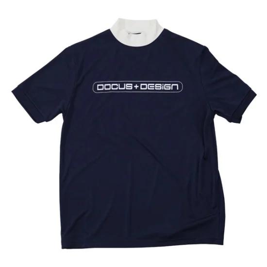 DOCUS（ドゥーカス） ゴルフウェア モックネック 半袖 メンズ ブランド