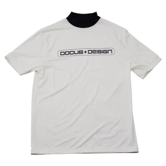 DOCUS（ドゥーカス） ゴルフウェア モックネック 半袖 メンズ ブランド