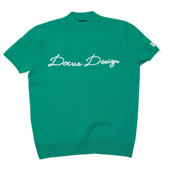 DOCUS ゴルフウェア モックセーター 半袖 メンズ おしゃれ ブランド かっこいい dcm24s005-asu お取り寄せ商品の画像