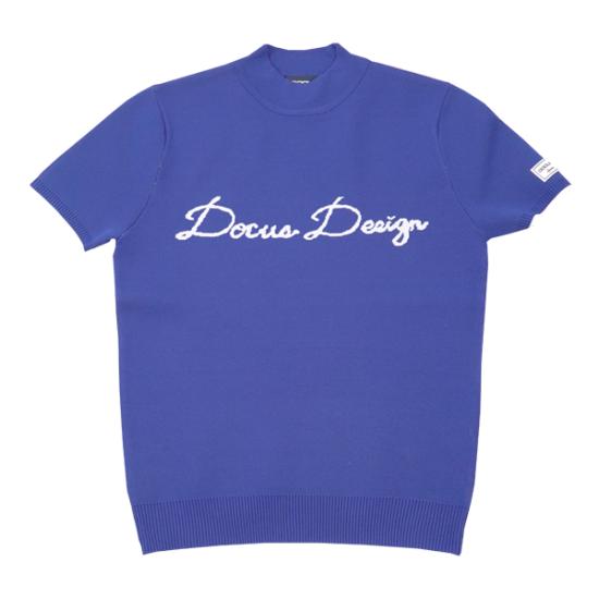 DOCUS（ドゥーカス） ゴルフウェア モックセーター 半袖 メンズ