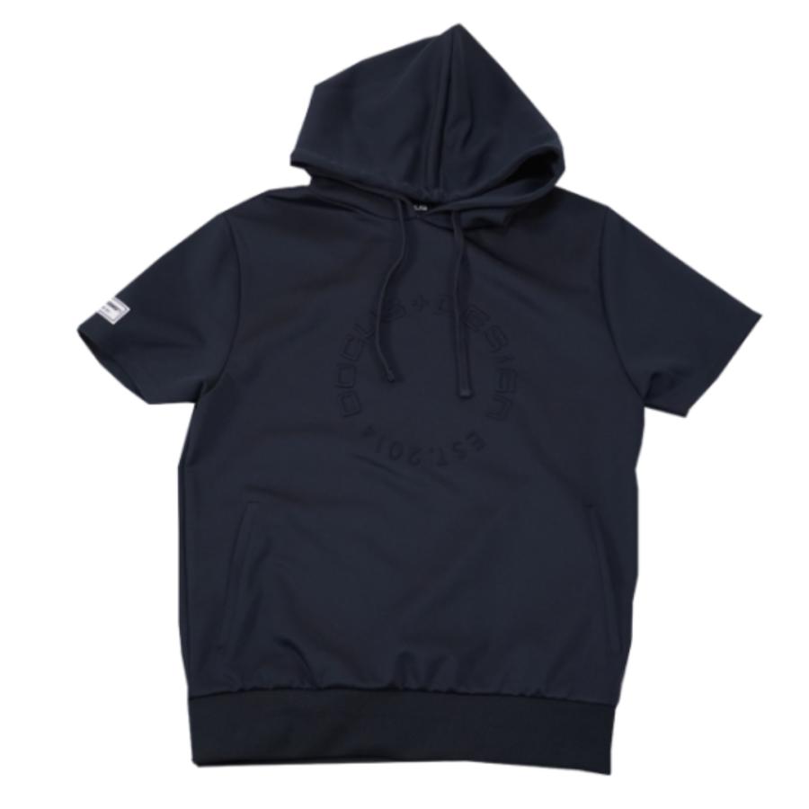 お取り寄せ商品 DOCUS ドゥーカス ゴルフウェア フーディー メンズ GOLF おしゃれ かっこいい dcm24s010-asuの画像