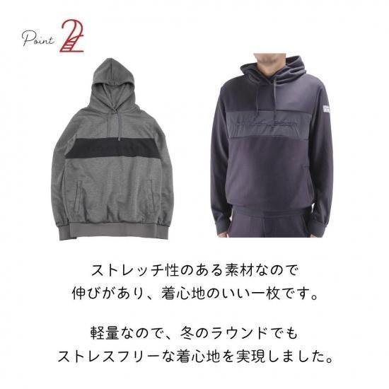 DOCUS ゴルフウェア ドゥーカス パーカー 長袖 おしゃれ おしゃれ かっこいい DCM25A002 【お取り寄せ商品】_13