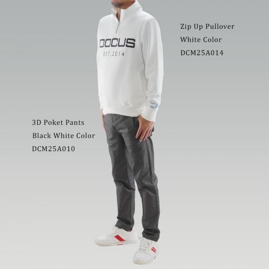 DOCUS（ドゥーカス） ゴルフウェア ジップアップスウェット 長袖