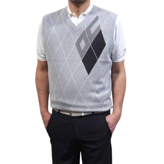 DOCUS ゴルフウェア ベスト ニット メンズ レディース おしゃれ ブランド かっこいい DCM25S017 お取り寄せ商品 DOCUS（ドゥーカス） ゴルフウェア ベスト ニット メンズ レディース