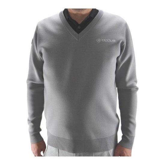 DOCUS ゴルフウェア セーター ニット 長袖 メンズ レディース おしゃれ ブランド かっこいい DCM25S019 お取り寄せ商品 DOCUS（ドゥーカス） ゴルフウェア セーター ニット 長袖 メンズ